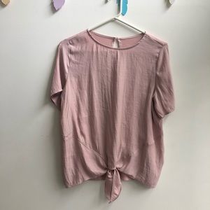 A New Day blouse size S EUC blush pink
